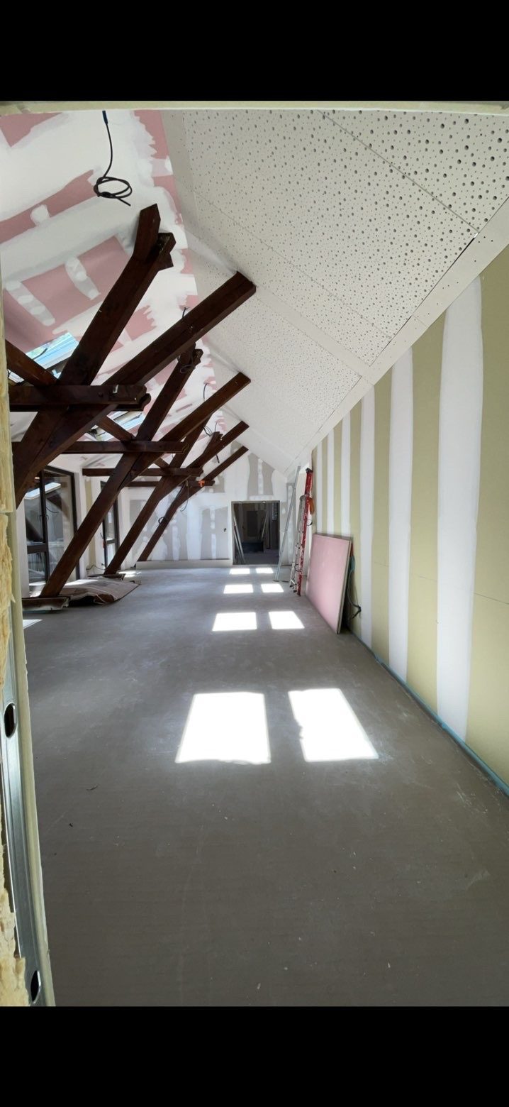 Réalisation de PLÂTRERIE 3F
